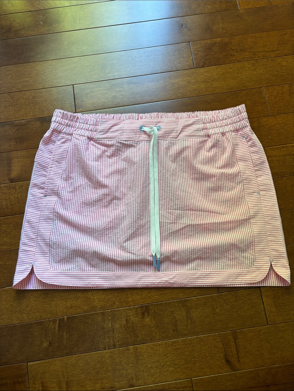Vineyard Vines Performance Women’s Pink Striped Drawstring Skirt